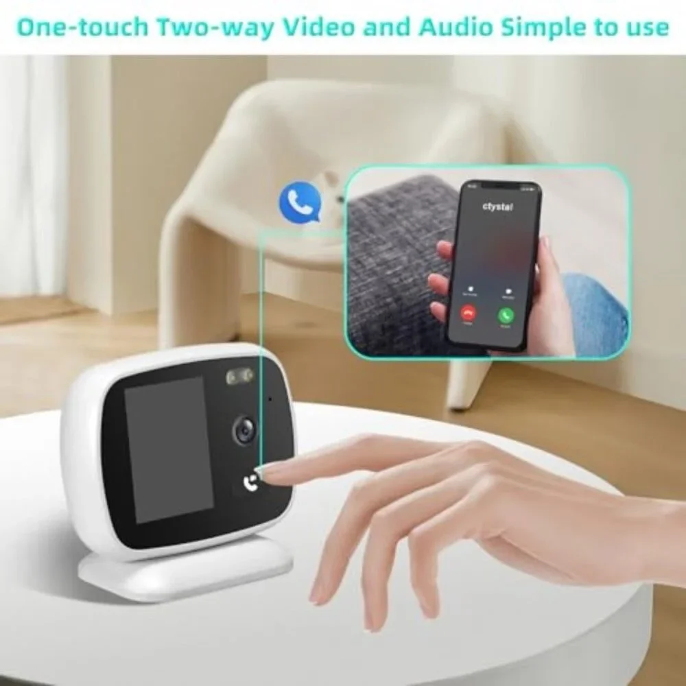 Video Calling Security Camera,Kids' Instant Video Call One-Tap FaceTime with Par